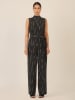 APART Jumpsuit zwart/crème