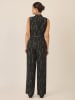 APART Jumpsuit zwart/crème