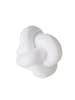 Boltze Decoratief object "Knotty" wit - (H)15 cm