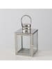 Boltze 2er-Set: Laternen ''Kiruna'' in Silber