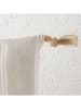 Boltze Kussen "Linel" beige/wit - (L)40 x (B)40 cm
