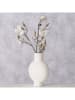 Boltze Vaas "Lambet" wit - (H)28 cm