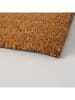 Boltze Kokos-Fußmatte "Argie" in Hellbraun/ Schwarz - (L)60 x (B)40 cm