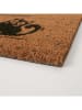 Boltze Kokos-Fußmatte "Mollie" in Hellbraun/ Schwarz/ Grau - (L)60 x (B)40 cm