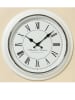 Boltze Wanduhr "Yella" in Weiß - Ø 40 cm