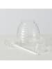 Boltze Honingpot transparant - (H)14,5 cm