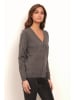 Soft Cashmere Kaszmirowy kardigan w kolorze antracytowym