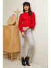 Soft Cashmere Pullover in Rot