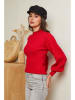 Soft Cashmere Pullover in Rot