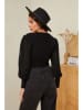 Soft Cashmere Pullover in Schwarz