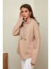 Soft Cashmere Hoodie in Beige