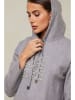 Soft Cashmere Hoodie in Grau