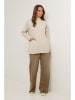 Soft Cashmere Pullover in Beige