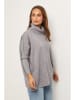 Soft Cashmere Rollkragenpullover in Grau