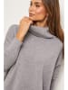 Soft Cashmere Rollkragenpullover in Grau