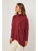 Soft Cashmere Rollkragenpullover in Bordeaux