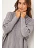 Soft Cashmere Rollkragenpullover in Grau