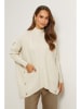 Soft Cashmere Pullover in Creme