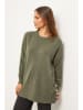 Soft Cashmere Pullover in Khaki