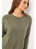 Soft Cashmere Pullover in Khaki