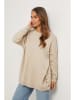 Soft Cashmere Pullover in Taupe