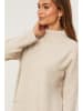 Soft Cashmere Gebreide jurk taupe