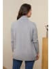 Curvy Lady Rollkragenpullover in Grau