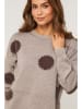 Soft Cashmere Pullover in Taupe