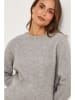 Soft Cashmere Pullover in Grau