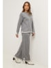 Soft Cashmere 2tlg. Outfit in Grau