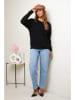 Soft Cashmere Trui zwart
