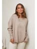 Soft Cashmere Pullover in Camel