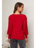 Soft Cashmere Pullover in Rot