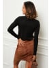 L'armoire de Suzette Rollkragenpullover in Schwarz