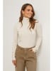 Soft Cashmere Rollkragenpullover in Beige