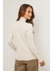 Soft Cashmere Rollkragenpullover in Beige