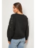 Soft Cashmere Pullover in Schwarz