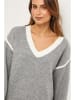 Soft Cashmere Sweter w kolorze szarym