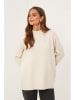 Soft Cashmere Pullover in Creme