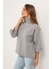 Soft Cashmere Rollkragenpullover in Grau