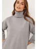 Soft Cashmere Rollkragenpullover in Grau