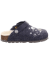 superfit Clogs "Fussbettpantoffel" donkerblauw