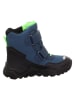 superfit Boots "ROCKET" donkerblauw/groen