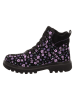 superfit Leder-Winterboots "Abby Nova" in Schwarz/ Lila