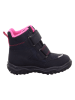 superfit Boots "HUSKY" zwart/roze