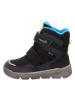 superfit Leder-Boots "Mars" in Schwarz/ Blau