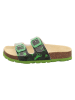 superfit Klapki w kolorze zielonym