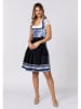 Stockerpoint Dirndl "Nikola" in Blau/ Weiß