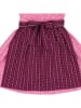 Isartrachten Dirndl in Rosa/ Bordeaux