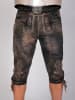 Edelnice Lederhose "Alex" in Dunkelbraun